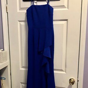 Sweet Storm Royal Blue Floor Length Dress